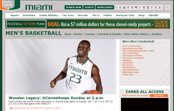 Bascket Universitaire USA